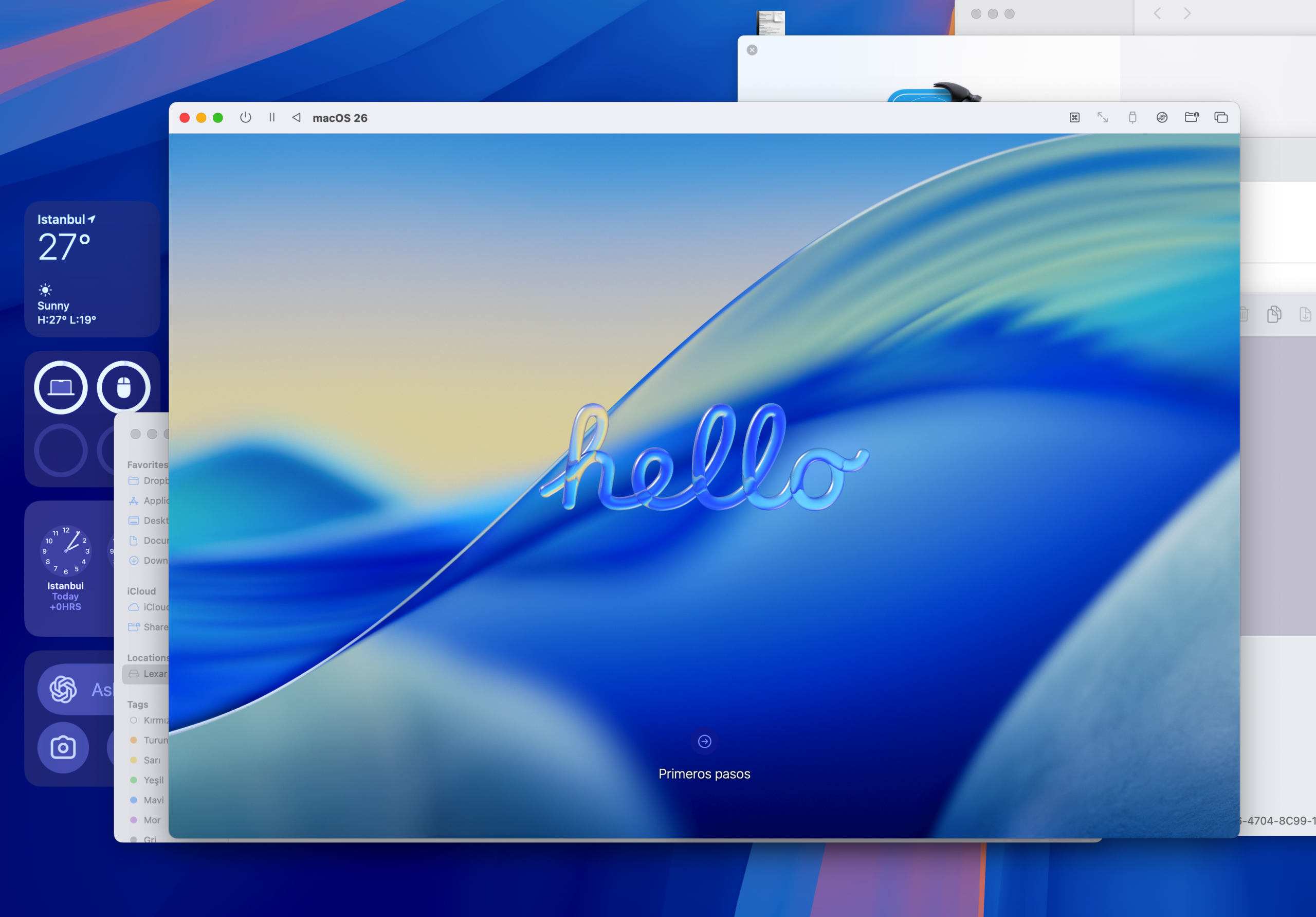 macOS 26 BETA MIT UTM VERWENDEN