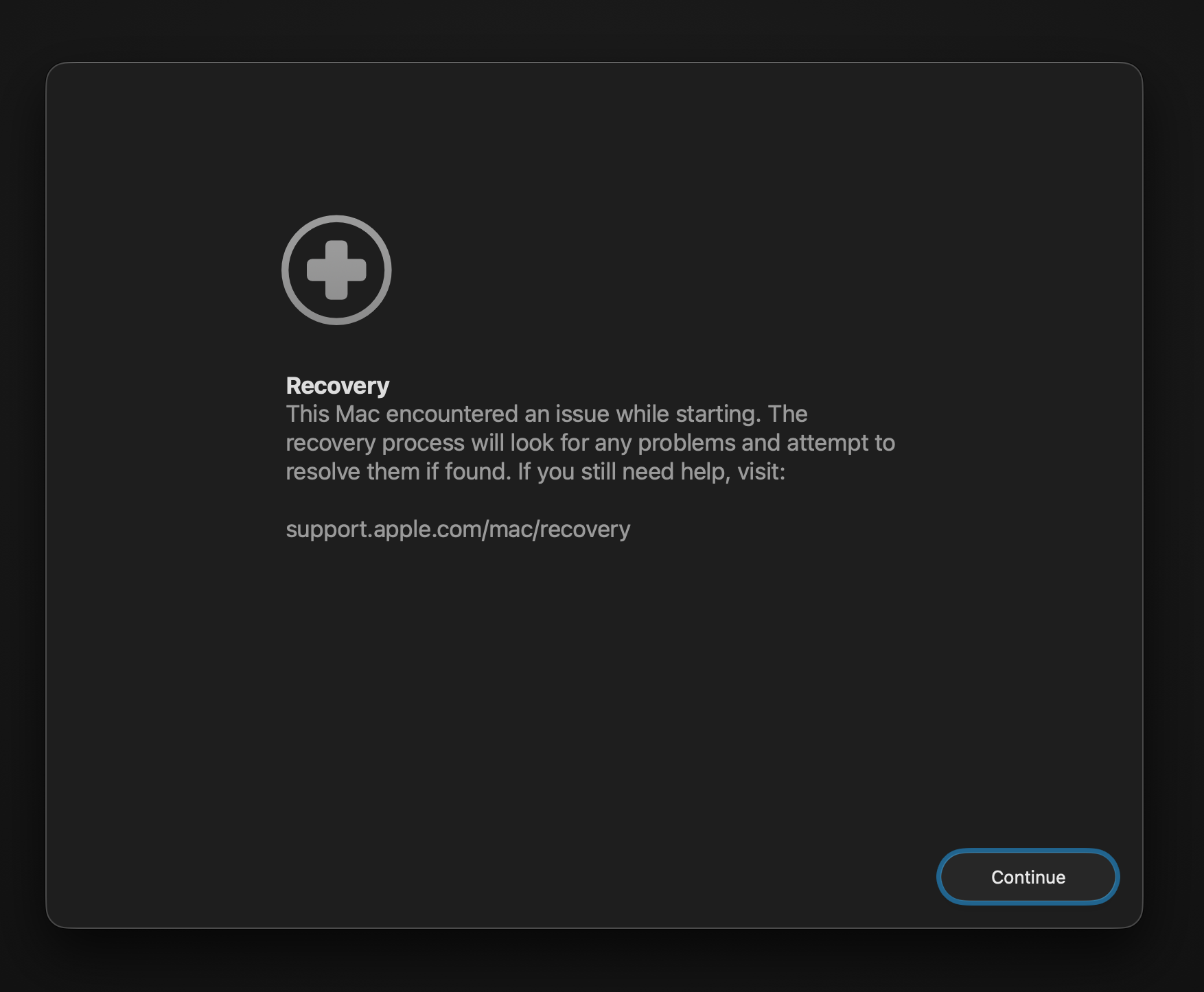 macOS RECOVERY’YE YENİ BİR EKLEME: RECOVERY ASSISTANT