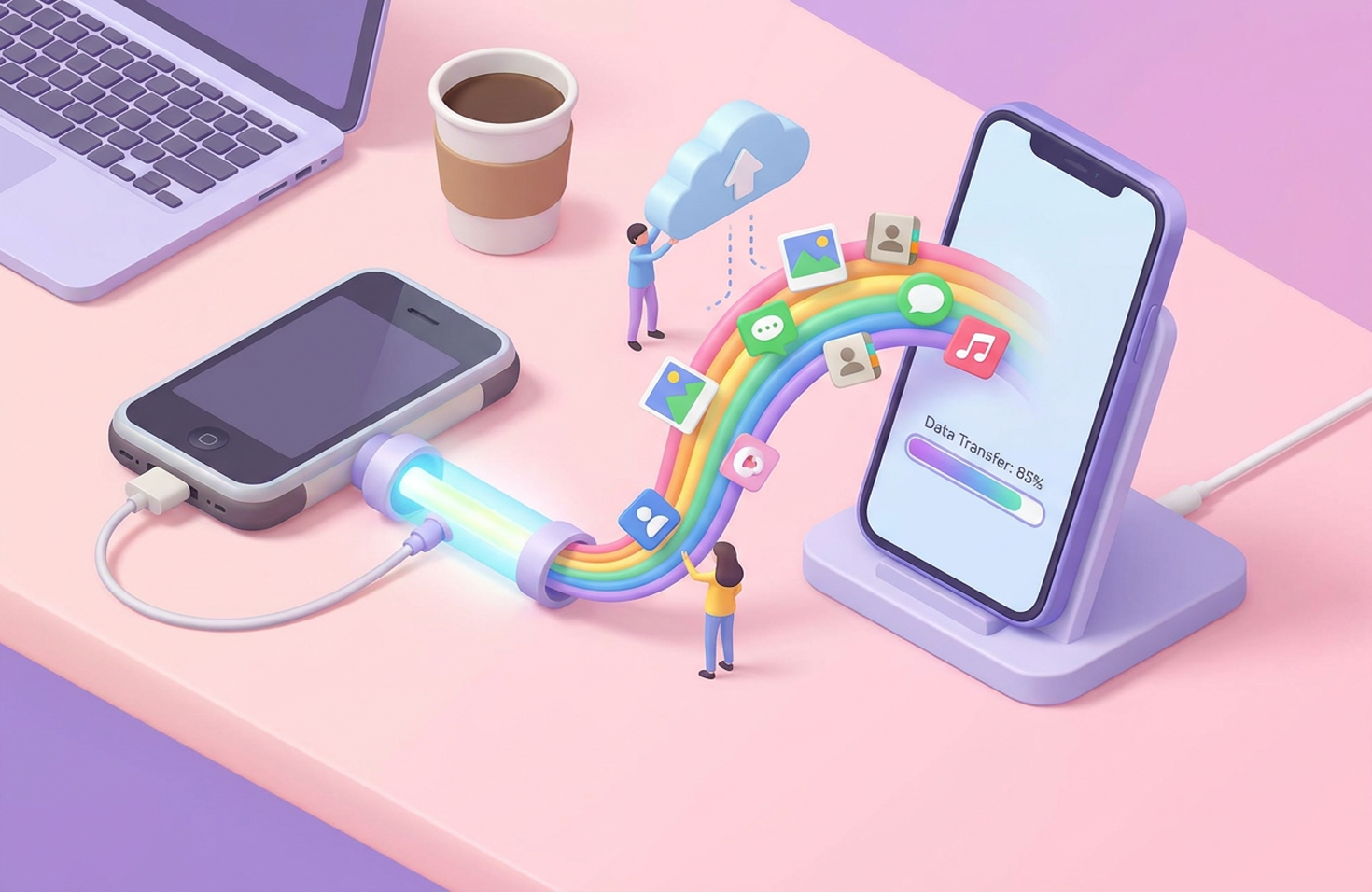 ANDROID – iPhone MIGRATION with MOVE TO iOS